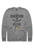 Cierra Harrison  Missouri Tigers Graphite Rally NIL Sport Icon Long Sleeve T Shirt