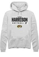 Cierra Harrison Rally Missouri Tigers Mens NIL Stacked Box Long Sleeve Hoodie