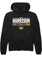 Cierra Harrison Rally Missouri Tigers Mens NIL Stacked Box Long Sleeve Hoodie