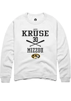 Jayci Kruse Rally Missouri Tigers Mens NIL Sport Icon Long Sleeve Crew Sweatshirt