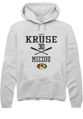 Jayci Kruse Rally Missouri Tigers Mens NIL Sport Icon Long Sleeve Hoodie