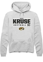 Jayci Kruse Rally Missouri Tigers Mens NIL Stacked Box Long Sleeve Hoodie