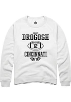 Brady Drogosh Rally Cincinnati Bearcats Mens NIL Sport Icon Long Sleeve Crew Sweatshirt