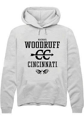 Rachael Woodruff Rally Cincinnati Bearcats Mens NIL Sport Icon Long Sleeve Hoodie