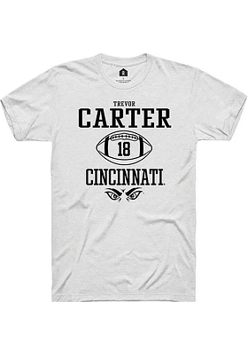 Trevor Carter Cincinnati Bearcats Rally NIL Sport Icon Short Sleeve T Shirt