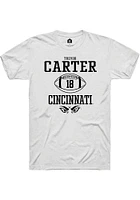 Trevor Carter Cincinnati Bearcats Rally NIL Sport Icon Short Sleeve T Shirt