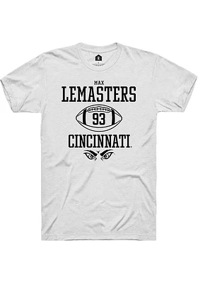 Max Lemasters Cincinnati Bearcats Rally NIL Sport Icon Short Sleeve T Shirt