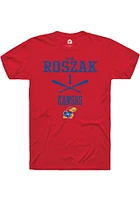 Sara Roszak Kansas Jayhawks Rally NIL Sport Icon Short Sleeve T Shirt