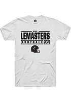 Max Lemasters Cincinnati Bearcats Rally NIL Stacked Box Short Sleeve T Shirt