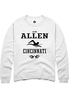 Jason Allen Rally Cincinnati Bearcats Mens NIL Sport Icon Long Sleeve Crew Sweatshirt