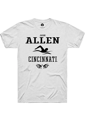 Jason Allen Cincinnati Bearcats Rally NIL Sport Icon Short Sleeve T Shirt