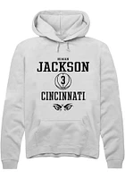 Reagan Jackson Rally Cincinnati Bearcats Mens NIL Sport Icon Long Sleeve Hoodie