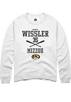 Daniel Wissler Rally Missouri Tigers Mens NIL Sport Icon Long Sleeve Crew Sweatshirt