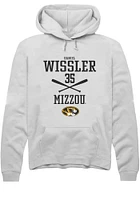 Daniel Wissler Rally Missouri Tigers Mens NIL Sport Icon Long Sleeve Hoodie