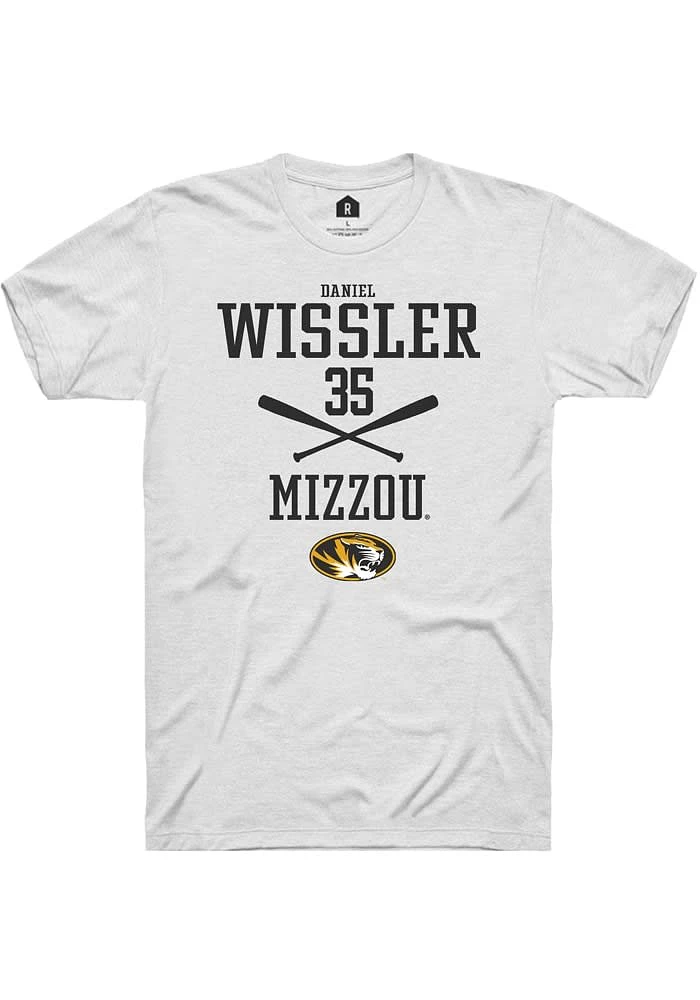 Daniel Wissler Missouri Tigers Rally NIL Sport Icon Short Sleeve T Shirt