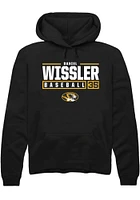 Daniel Wissler Rally Missouri Tigers Mens NIL Stacked Box Long Sleeve Hoodie