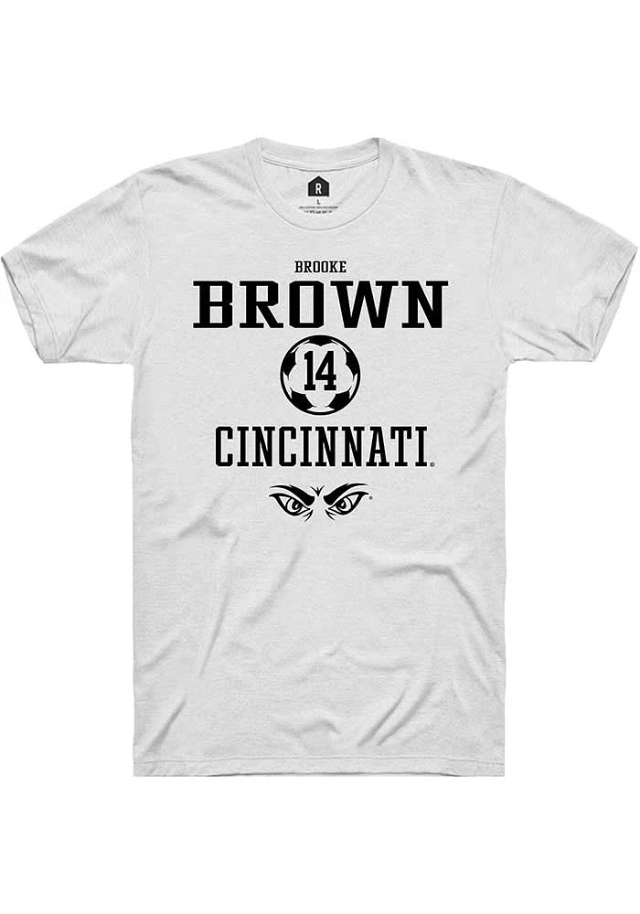 Brooke Brown Cincinnati Bearcats Rally NIL Sport Icon Short Sleeve T Shirt