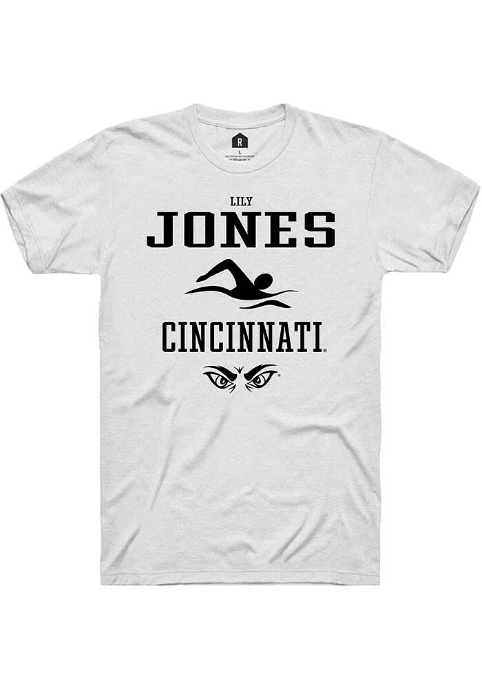 Lily Jones Cincinnati Bearcats Rally NIL Sport Icon Short Sleeve T Shirt