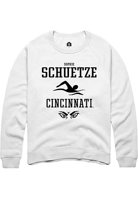 Sophie Schuetze Rally Cincinnati Bearcats Mens NIL Sport Icon Long Sleeve Crew Sweatshirt