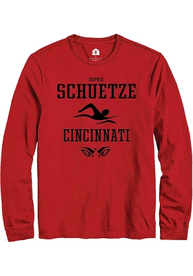 Sophie Schuetze Cincinnati Bearcats Rally NIL Sport Icon Long Sleeve T Shirt