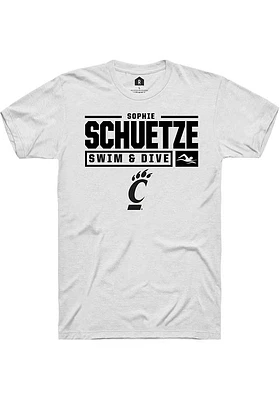 Sophie Schuetze Cincinnati Bearcats Rally NIL Stacked Box Short Sleeve T Shirt