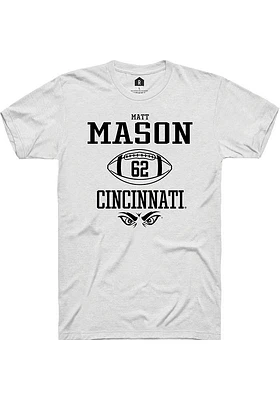 Matt Mason Cincinnati Bearcats Rally NIL Sport Icon Short Sleeve T Shirt