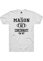 Matt Mason Cincinnati Bearcats Rally NIL Sport Icon Short Sleeve T Shirt