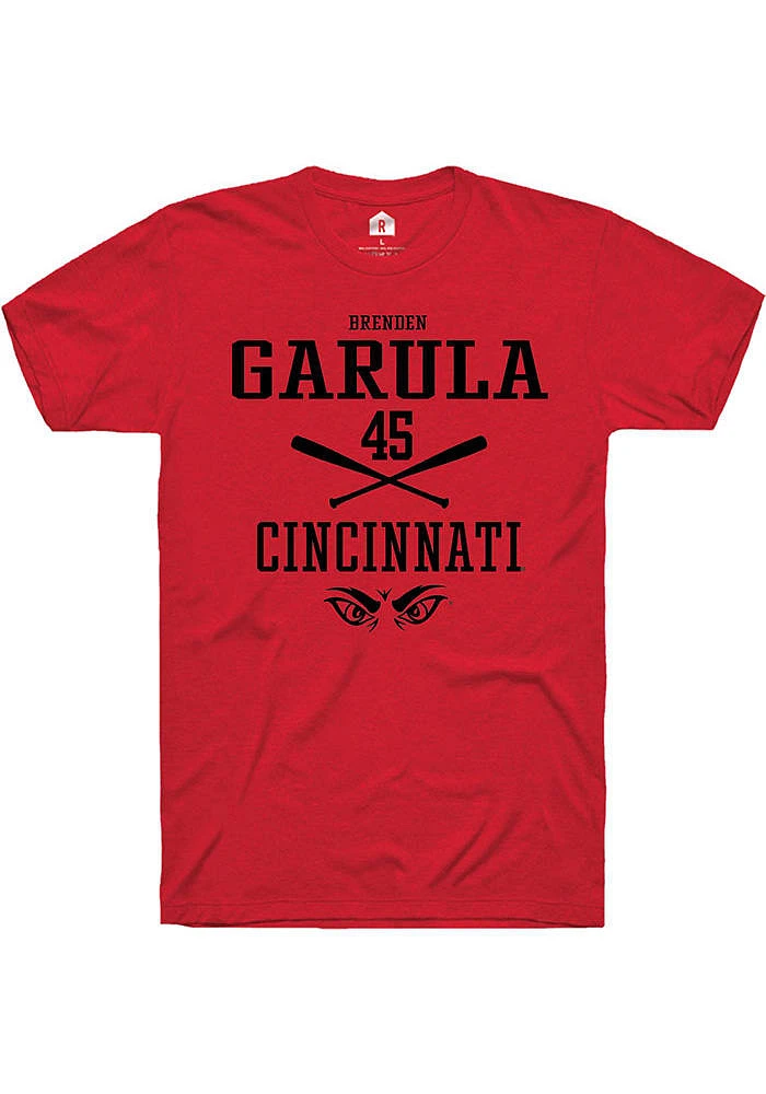 Brenden Garula Cincinnati Bearcats Rally NIL Sport Icon Short Sleeve T Shirt