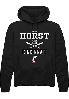 Chase Horst Rally Cincinnati Bearcats Mens NIL Sport Icon Long Sleeve Hoodie