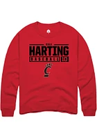 Cole Harting Rally Cincinnati Bearcats Mens NIL Stacked Box Long Sleeve Crew Sweatshirt