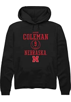 Cole Harting Rally Cincinnati Bearcats Mens NIL Stacked Box Long Sleeve Hoodie