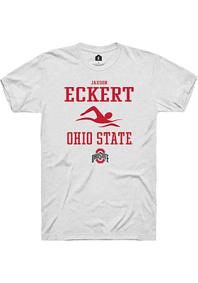 Jaxson Eckert Ohio State Buckeyes Rally NIL Sport Icon Short Sleeve T Shirt