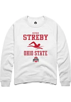 Nathan Streby Rally Ohio State Buckeyes Mens NIL Sport Icon Long Sleeve Crew Sweatshirt