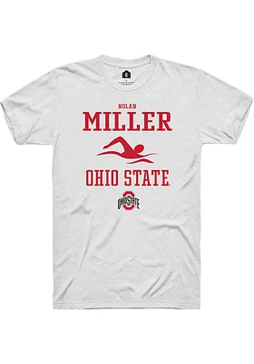 Nolan Miller Ohio State Buckeyes Rally NIL Sport Icon Short Sleeve T Shirt