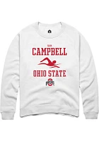 Sam Campbell Rally Ohio State Buckeyes Mens NIL Sport Icon Long Sleeve Crew Sweatshirt