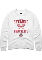 Preston Stearns Rally Ohio State Buckeyes Mens NIL Sport Icon Long Sleeve Crew Sweatshirt