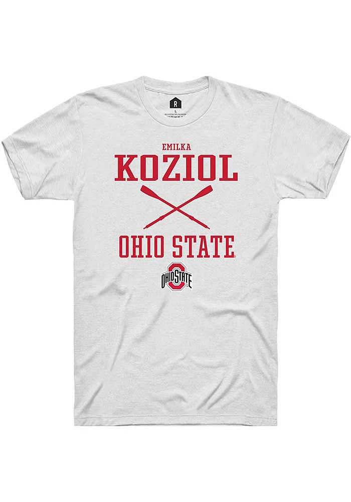 Emilka Koziol Ohio State Buckeyes Rally NIL Sport Icon Short Sleeve T Shirt