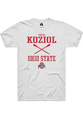 Emilka Koziol Ohio State Buckeyes Rally NIL Sport Icon Short Sleeve T Shirt