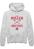 Morgan Miller Rally Ohio State Buckeyes Mens NIL Sport Icon Long Sleeve Hoodie