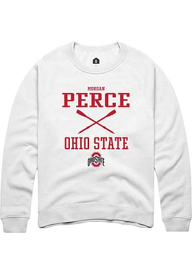 Morgan Perce Rally Ohio State Buckeyes Mens NIL Sport Icon Long Sleeve Crew Sweatshirt