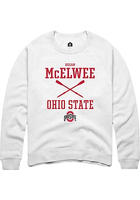 Regan McElwee Rally Ohio State Buckeyes Mens NIL Sport Icon Long Sleeve Crew Sweatshirt