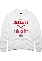 Regan McElwee Rally Ohio State Buckeyes Mens NIL Sport Icon Long Sleeve Crew Sweatshirt