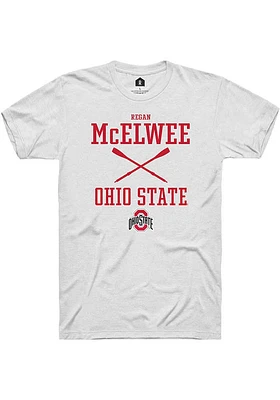 Regan McElwee Ohio State Buckeyes Rally NIL Sport Icon Short Sleeve T Shirt