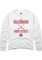 Kary Hollenbaugh Rally Ohio State Buckeyes Mens NIL Sport Icon Long Sleeve Crew Sweatshir