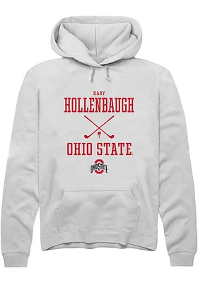 Kary Hollenbaugh Rally Ohio State Buckeyes Mens NIL Sport Icon Long Sleeve Hoodie