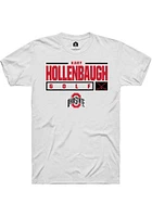 Kary Hollenbaugh Ohio State Buckeyes Rally NIL Stacked Box Short Sleeve T Shirt