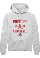 Audrey Rudolph Rally Ohio State Buckeyes Mens NIL Sport Icon Long Sleeve Hoodie