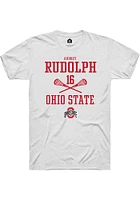 Audrey Rudolph Ohio State Buckeyes Rally NIL Sport Icon Short Sleeve T Shirt