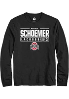 Audrey Schoemer Ohio State Buckeyes Rally NIL Stacked Box Long Sleeve T Shirt