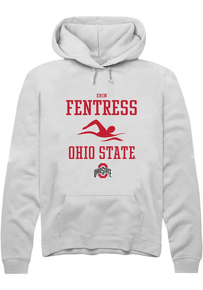 Erin Fentress Rally Ohio State Buckeyes Mens NIL Sport Icon Long Sleeve Hoodie